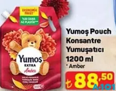 YUMOŞ EXTRA AMBER YUMUŞATICI 50 YIKAMA 1.2 LT